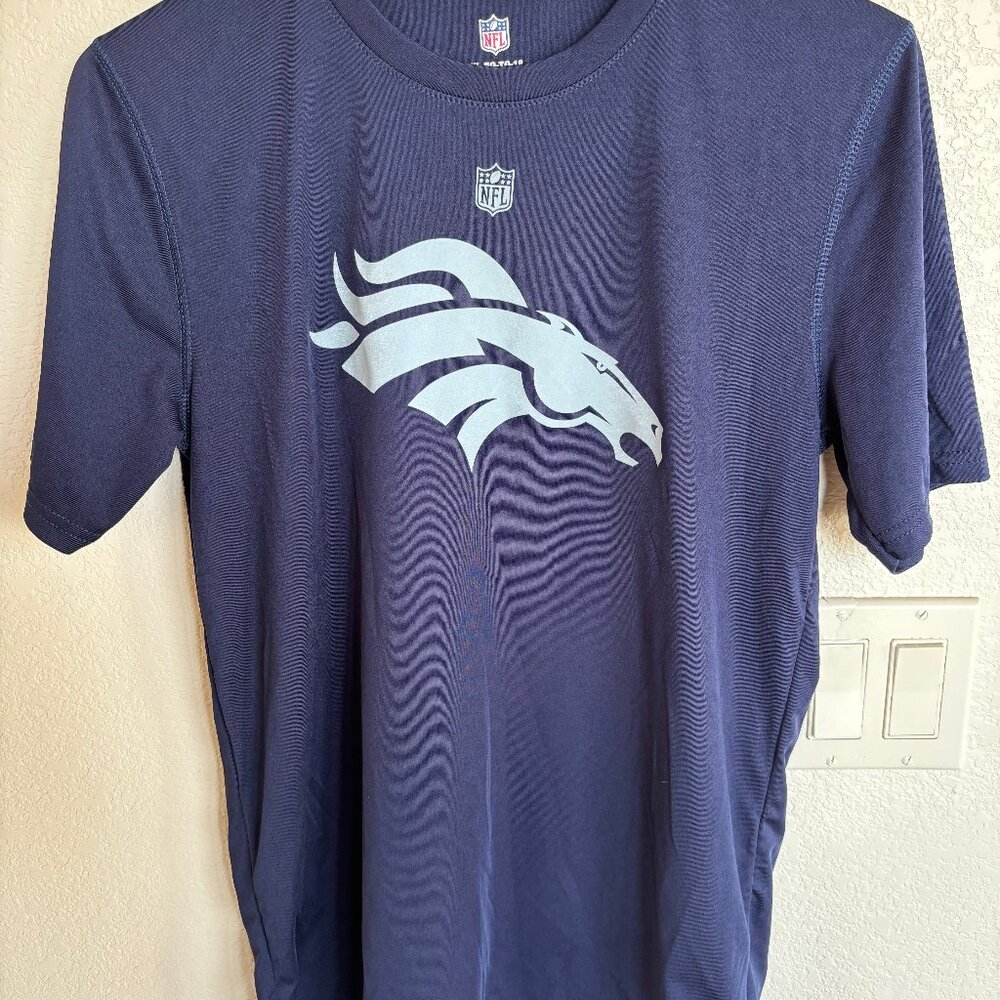 Denver Broncos Dri-Tek blue T-shirt